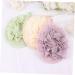 NOLITOY 9 Pcs Back Loofah Shower Sponge Set | Exfoliating Bath Accessories & Soft Mesh Pouf Scrubber for Ultimate Clean & Relaxation - Buy Online on SooperMarket.com