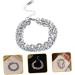 PACKOVE 4pcs Rhinestone Bracelet Charm Bracelets for Girls Bracelet for Charms Girls Bracelet Link Charm Bracelet Delicate Bracelet Personalized Bracelet Alloy Wrist Miss Jewelry - Buy Online on SooperMarket.com