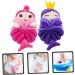 Angoily 8 Pcs Cartoon Bath Balls & Scrubbers - Kids Exfoliating Shower Sponge | Soft Bathing Pouf & Loofah for a Gentle Clean - Buy Online on SooperMarket.com