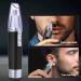 Buy Portable Ear & Nose Hair Trimmer - Battery-Operated Electric Facial Hair Shaver for Travel & Easy Cleansing - Buy Online on SooperMarket.com