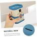 Angoily 3-Stage Blade Storage Box - Razor Blade Dispenser & Trash Container for Safe Storage - Buy Online on SooperMarket.com