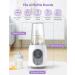 Nuliie 6-in-1 Baby Bottle Warmer with Smart Temperature Control - BPA-Free Food Warmer & Defroster for Breastmilk/Formula - White - Buy Online on SooperMarket.com