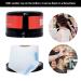 Durable ABS Paper Roll Holder with Suction Cup Base for Salon Use - Essential for Hairdressers | Clean & Efficient - Buy Online on SooperMarket.com
