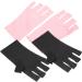 minkissy 10 Pairs Nail Gloves Uv Gloves Pink Gloves Hand Gloves for Protection Manicure Gloves Protective Gloves Gloves Accessories Polyester Miss - Buy Online on SooperMarket.com