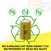 Exell 2/3A 1.2V 700mAh NiCD Flat Top Rechargeable Battery - Perfect for Smoke Detectors IoT Devices & Emergency Lighting - International Shipping Available - Buy Online on SooperMarket.com