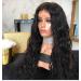 BGHJUE Halloween Wig | Anime Fashion Long Black Curly Hair | High-Temperature Soft Silk Volume Wig for International Shipping - Buy Online on SooperMarket.com