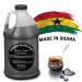 Aroma Depot Raw African Black Soap 1/2 Gallon - 100% Natural for Acne, Eczema, Psoriasis - Handmade from Ghana - Buy Online on SooperMarket.com