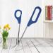 Hilitand Handcraft Scissors Toenail Scissors Stainless Steel Long Handle Scissors Handled Nail Scissors Easy Grip Large Loop Long Scissors - Buy Online on SooperMarket.com