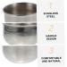 Shop Minkissy 7 Pcs Stainless Steel Shaving Soap Bowl Set - Wooden Man Soap Bubbles for a Superior Shaving Experience - Buy Online on SooperMarket.com