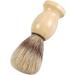 Premium Shaving Brush for Men | Wooden Handle Razor Brush | Facial Hair Grooming Tool | Ideal for Home & Salon Use - Buy Online on SooperMarket.com