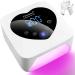Rechargeable UV LED Nail Lamp - 72W Cordless Gel Nail Curing Light 5 Timer Settings Removable Bottom & Touch Screen for Professional Results - Buy Online on SooperMarket.com