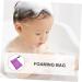 minkissy Bath Bag Shampoo Soap Cleansing Nylon Purple Gloves - Buy Online on SooperMarket.com
