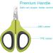 Alinana Cat Nail Clippers - Cat Nail mit Sharp Stainless Steel Blades Non-Slip Handle Professional Cat Claw Clipper for Small Pet Kitten and Rabbit Straight Blade - Buy Online on SooperMarket.com