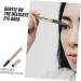 MUSISALY Double Ended Eye Shadow Pen Eyeshadow Eye Makeup Eye Shadow Pens Eye Shadow Sticks Plastic 1 count (Pack of 1) Black - Buy Online on SooperMarket.com