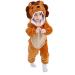 COOKY.D Unisex Winter Animal Hooded Baby Romper 3-36 Months 12-18 Months Brown