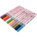 12 Pieces 3D Nail Polish Pens 0.5 mm Tip Bright Colours Easy to Use 3D Nail Art Pen Set for Party Family Salon - Buy Online on SooperMarket.com