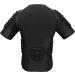 Topeter Padded Football Shirt for Youth | Compression Rib Protection - XL Pure Black - Buy Online on SooperMarket.com