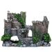 Movoja Aquarium Decoration - Medieval Castle Burg - For sweet and salt water - Ruin Ruinen Ritterburg Ritter Castle Ornament Aquaristics