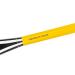 Bdellium Tools Studio Series 943 Face Shading Brush - Professional Makeup Brush with Soft Synthetic & Natural Fibers for Perfect Finish - Yellow 1pc - International Shipping Available - Buy Online on SooperMarket.com