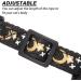 SCIROKKO Escape Proof Cat Harness and Lead Set - Luminous Moon and Star Design, Adjustable for Outdoor Walking - Safety Buckle, Black - Buy Online on SooperMarket.com
