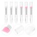 NOLITOY 6pcs Silicone Eye Applicator Brush Set - Perfect for Cream Lip Mask Eyeshadow & Lipstick - Ideal for Makeup Artists & Craft Lovers - International Shipping Available - Buy Online on SooperMarket.com