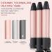 3 Barrel Hair Waver Curler 25MM - Rose Gold Mermaid Curling Wand - Buy Online on SooperMarket.com