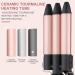 3 Barrel Curling Iron - Professional Hair Waver for Women Ceramic 1 Inch 25mm Triple Barrel Hair Curler Wand Crimper Fast Heating Anti-scalding Hair Styler Set(Black) - Buy Online on SooperMarket.com
