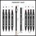 10 Pack Liquid Eyeliner Stamp Set | Waterproof Smudgeproof Long Lasting Pen | 8 Eyeliner Stamps, 2 Eyebrow Pencils | Variety of Designs - Buy Online on SooperMarket.com