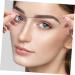 Healeved 1Box eyebrow makeup tool Eyebrow Drawing Auxiliary Tool Brow Mapping Wire Ruler 6x4.5cm White - Buy Online on SooperMarket.com