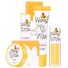 Lip Care Lip Balm Set - Honey Milk Moisturizing And Plump Lipbalm Set - Lip Hydration Exfoliating Minimizing Lip Lines Brightening Lip Repair - Lip Scrub Lip Balm Lip Oil Lip Mask