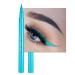 DekRion Liquid Eyeliner  Sky Blue Eyeliner Liquid  Long-lasting Colored Eyeliners  White Black Red Brown Green Purple Waterproof High-pigmented Colorful Eyeliners for Eye Makeup 1PC Sky Blue 05 SkyBlue