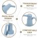 Ciieeo 4pcs Castor Silicone Container Oil Dispenser Bottle Kitchen Oil Bottle Glass Oil Storage Bottle Food Containers Olive Oil Dispenser Soda Glass Kitchen Supplies Multifunction 10.8X7.8X26.9CMx4pcs Bluex4pcs - Buy Online on SooperMarket.com
