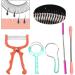 JZK 5X Facial Hair Remover Tool for Women and Men Spring Threading Tool for face Hair/Upper Lip Hair/Eyebrows Spring Facial epilator Manual Ladies Facial Fluff Remover - Buy Online on SooperMarket.com