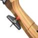 ZSHJGJR Archery Bow Sight - Full Metal 1 Pin Sight for Recurve & Compound Bows - Red Metal Needle Aim for Precise Targeting - Buy Online on SooperMarket.com