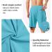 TENJOY Men's 2 in 1 Running Shorts - Quick Dry Athletic Workout Shorts with Phone Pockets (Light Blue, Large) - Buy Online on SooperMarket.com