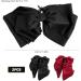 Hair Bows for Women Bows for Hair Ribbon Hair Clips 2PCS Black Red Hair Bow Satin Bow Hair Clips Large Silky Ribbon Bows Hair Accessories for Women Girls Short Type - Buy Online on SooperMarket.com