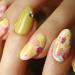 Flower Nail Foil 10 Sheet Vintage Floral Nail Transfers Decal Colorful Manicure Sticker for Wedding Party Holiday (Style F) - Buy Online on SooperMarket.com