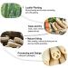 6 Pcs Natural Luffa Sponge Set - Biodegradable Luffa Sponges for Body Washing Shower Scrubs & Kitchen Cleaning - Buy Online on SooperMarket.com