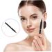 PLAFOPE Portable Lip Brush Lipstick Makeup Brush for Women Lip Balm Applicator Lip Gloss Brush Lip Brush for Women Lip Brush Wand Lip Gloss Applicator Lip Makeup Tools Aluminum 13.40X0.90X0.90CM Black - Buy Online on SooperMarket.com