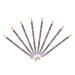 Mikinona 8pcs Pencil Sharpener Eyebrow Pencil Lady Tools Black Colored Pencils Eyebrow Pencils Wooden 1 count (Pack of 1) Coffee