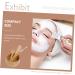 Mikinona 1 Set Four Piece Facial Mask Bowl DIY Facial Mask Tools Facial Mask Mixing Tools Makeup Kit Beauty Mask Facial Kit Skin Mask DIY Bowl Tool Mask Applicator Wooden - Buy Online on SooperMarket.com