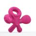 Smilo Champ - Teether for Babies Aged 3+ Months - Baby Teether Made of Soft Silicone to Help Baby Teething and Massage Gums - Baby Teething Toys with 5 Different Textured Structures - Plum