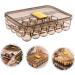 Healeved Box Egg Carton Refrigerator Eggs Fridge Egg Dispenser Fridge Egg Holder Egg Holders re-usable - Buy Online on SooperMarket.com