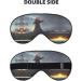 SSIMOO Giant Nuclear Ship Sleep Eye Mask | Breathable Travel Eye Patch for Relaxation - Black - Buy Online on SooperMarket.com