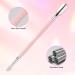 Makartt Nail Shaver - Double Head Cuticle Pusher Pink Stainless Steel Tool for DIY Nail Art & Manicure - Buy Online on SooperMarket.com