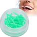 40pcs Dental Wedge Box | Colorful Green Teeth Wedges for Dental Supplies - International Shipping Available - Buy Online on SooperMarket.com