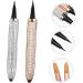 HAPINARY 2pcs Diamond Eyeliner Metallic Eyeliner Elf Eyeliner Lash Accessories Makeup Pens Rose Gold Plated 1 count (Pack of 1) Assorted Color - Buy Online on SooperMarket.com
