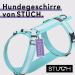 Stuch Dog Harness - Adjustable Padded Nylon for All Sizes | Turquoise | Size L - Buy Online on SooperMarket.com