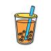 On Point Pins Boba Bubble Thai Tea Tapioca Pearl Milk Tea Brooch Badge Enamel Lapel Pin