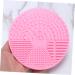 Buy Mikinona Makeup Washing Tool | Esponjas Para Maquillaje | Pink Cleaning Scrubber & Brush - 10x10cm | International Shipping - Buy Online on SooperMarket.com